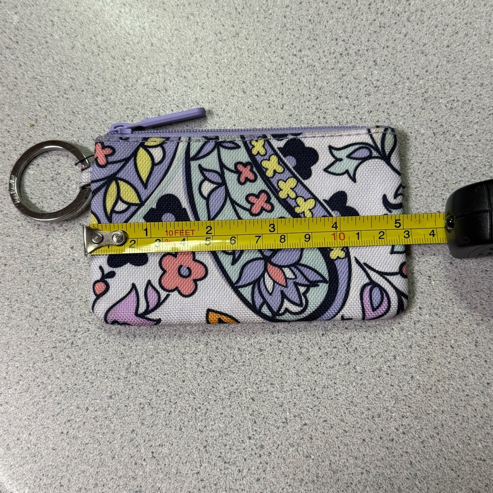 Vera Bradley “Maddalena Paisley Soft” Zip ID case.  Very good condition. - Picture 7 of 8